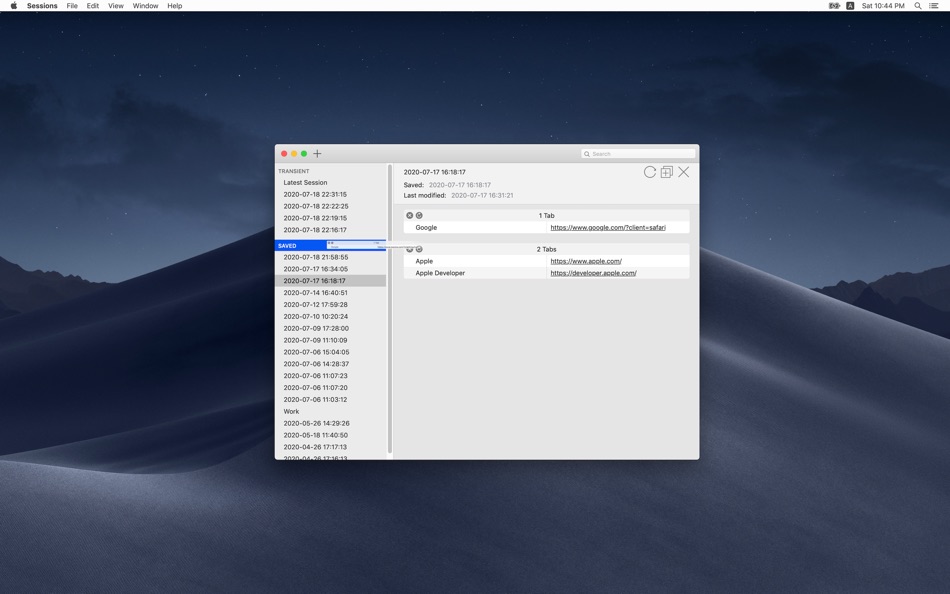 #3. Sessions for Safari (macOS) 由: 宇英 江