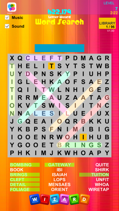 Letter Wizard Search screenshot 1