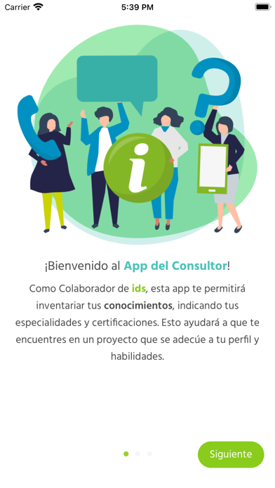 App del Consultor Screenshot