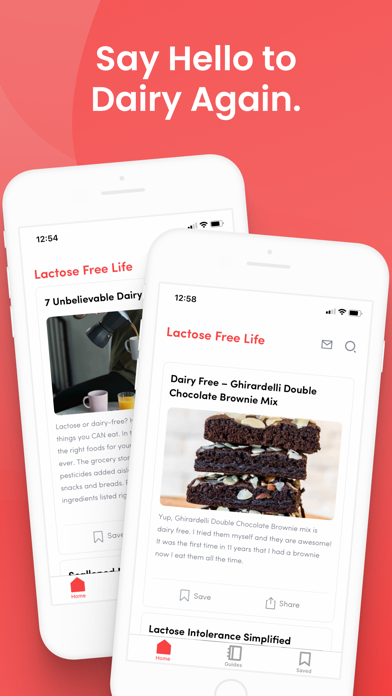 Lactose Free Life (Dairy Free) Screenshot