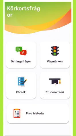 Game screenshot Körkortsfrågor 2021 - Körkort mod apk