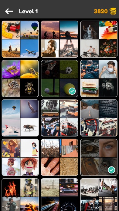 Quiz: 4 Pics Game Screenshot