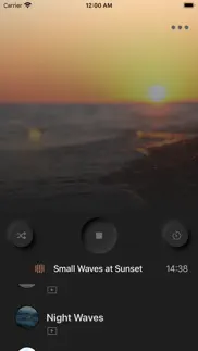 sleepy - ocean waves iphone screenshot 3