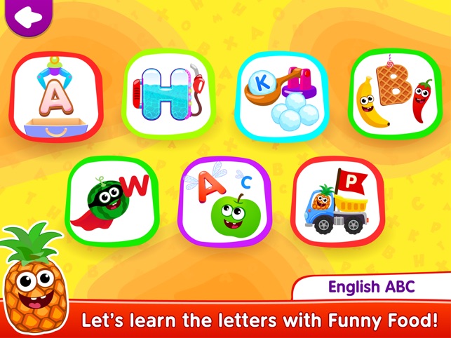 Let's Learn About The Letter Aa Free Games online for kids in Pre