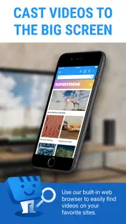 web video cast | browser to tv iphone screenshot 1
