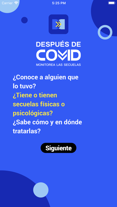 Después de Covid-19 Screenshot