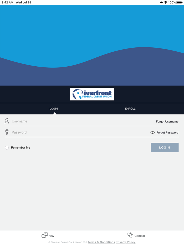 Riverfront Credit Card