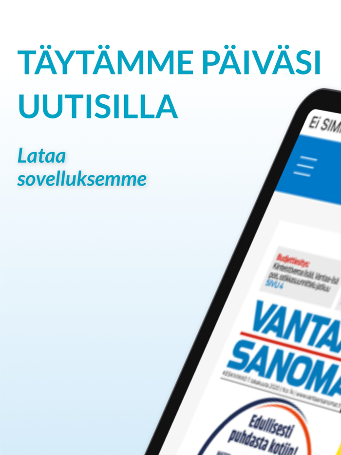 Vantaan Sanomat päivän lehti