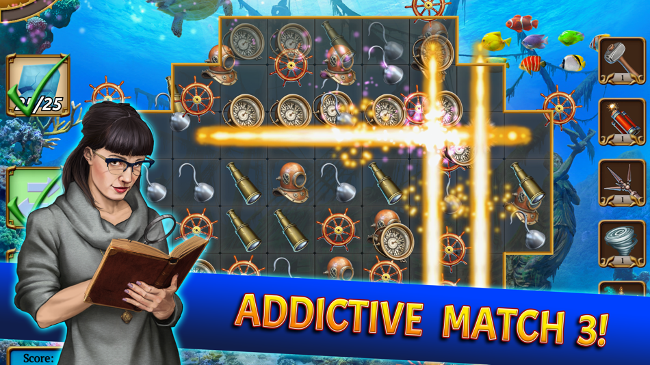 Treasure Match 3: Mystery Game - 2.34 - (iOS)