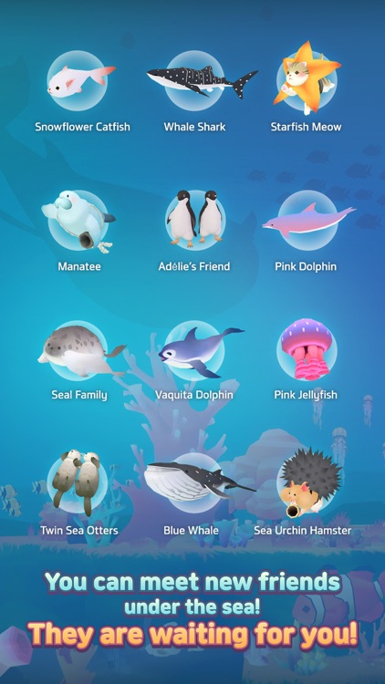 Hello Whale : Idle Aquarium screenshot-3