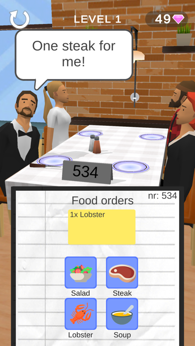 Hyper Waiter! Screenshot