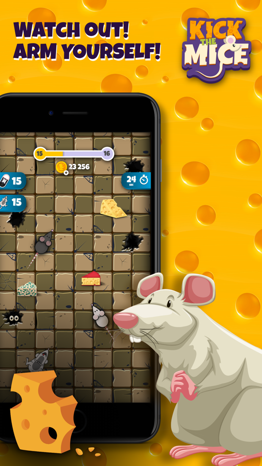 Kick the mice - 1.2 - (iOS)