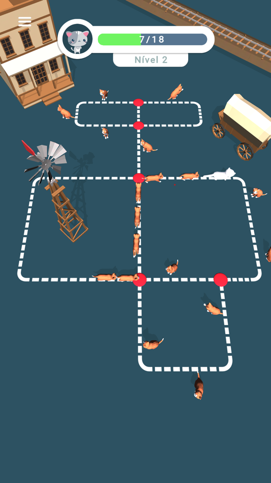 #7. Cat Line (iOS) 由: Astrologic Games LTDA