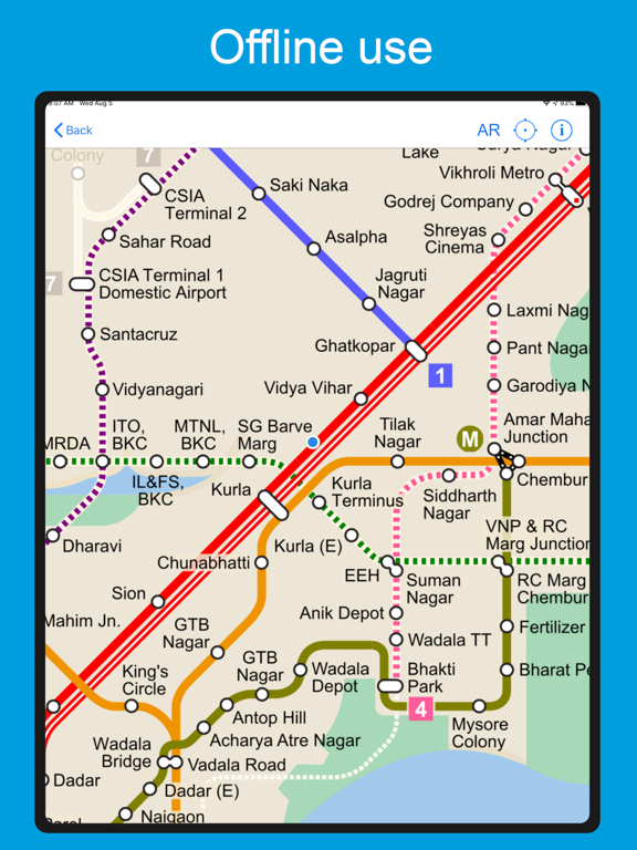 Screenshot #5 pour Metro IN - Mumbai Delhi Kochi