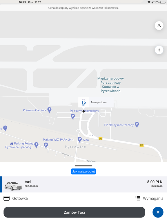 Screenshot #6 pour Katowice Airport Taxi