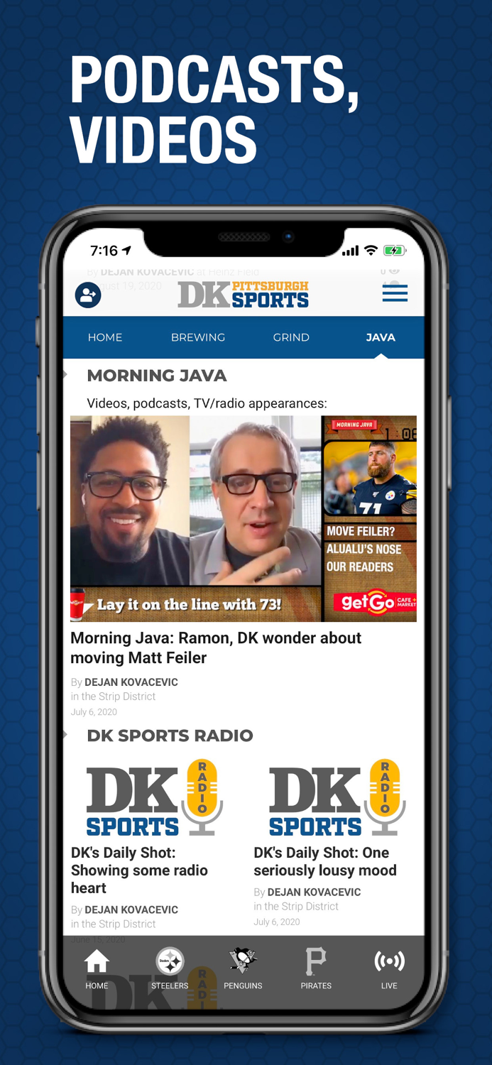 DK Pittsburgh Sports