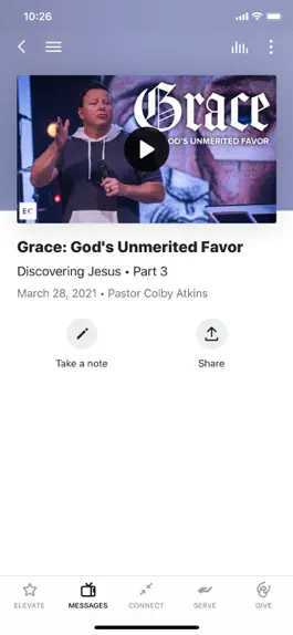 Game screenshot The Elevate Church App hack
