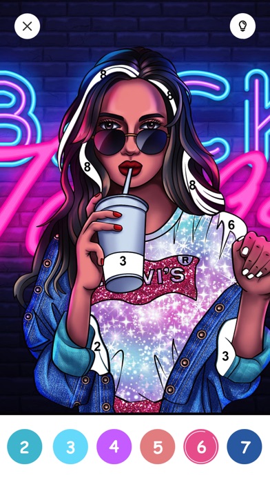 Coloring - Paint By Number Screenshot