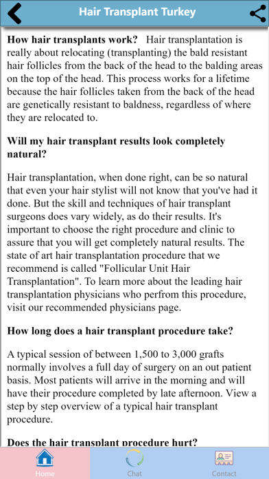 Hair Transplant Turkey Screenshot