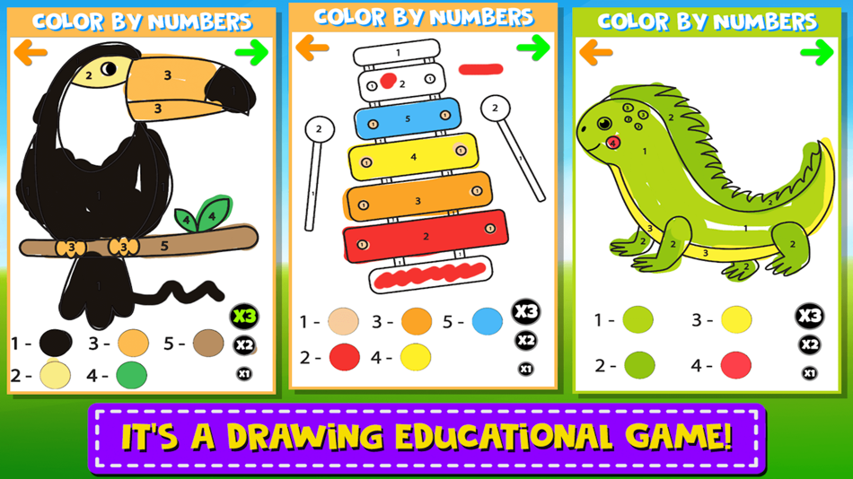 #3. Color And Number (iOS) Podle: Giuseppe Calcagno