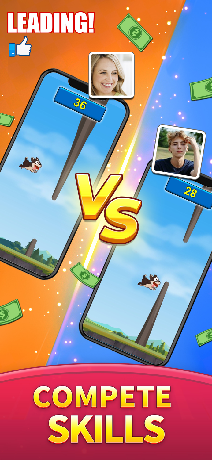 Flying Puppy Win Real Prizes