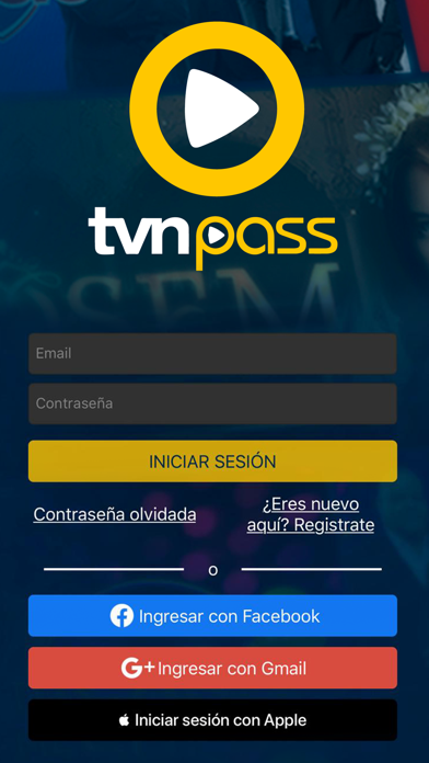 TVN Pass Screenshot