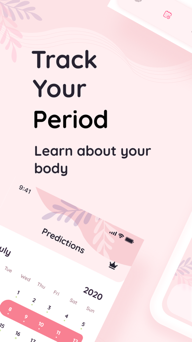 Period Tracker Widgetのおすすめ画像7