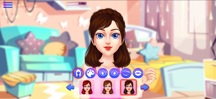 العاب تلبيس الاميرات الصغيرات