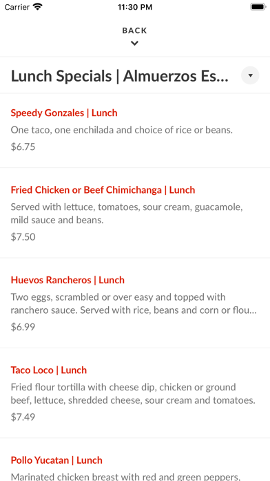 Fiesta Mexicana To Go Screenshot