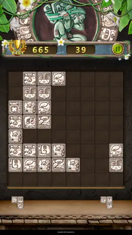 Game screenshot Glyph of Maya : Block Puzzle apk