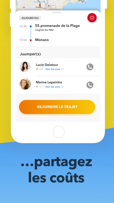 Screenshot #3 pour Juump — Partagez un VTC/Taxi