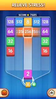 number tiles puzzle iphone screenshot 2
