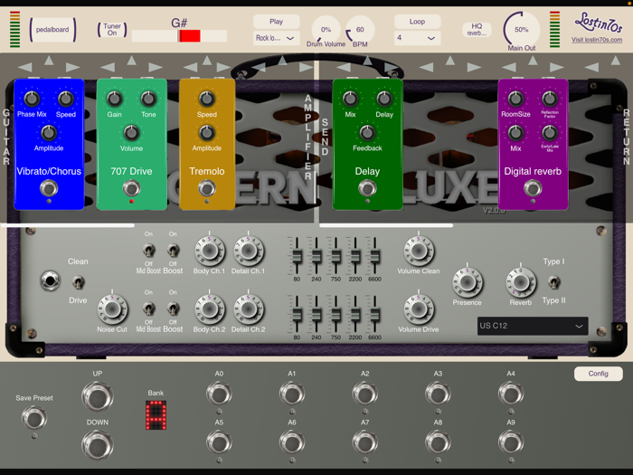 Modern Deluxe guitar amp