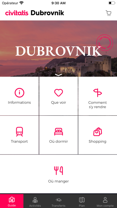 Screenshot #2 pour Guide de Dubrovnik Civitatis