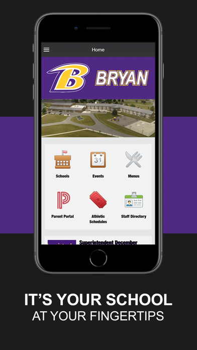 Bryan City School District Screenshot