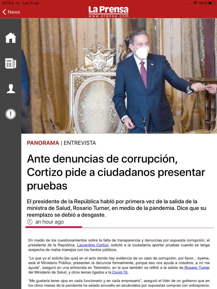La Prensa para iPad