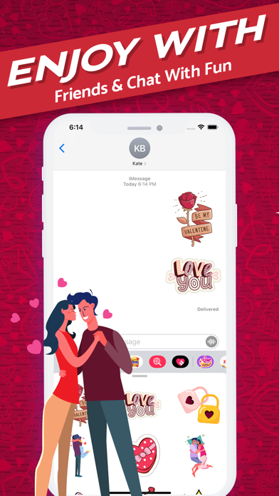 Love Friends Forever Stickers Screenshot