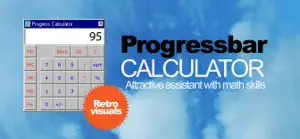 Progressbar Calculator - Retro screenshot #1 for iPhone