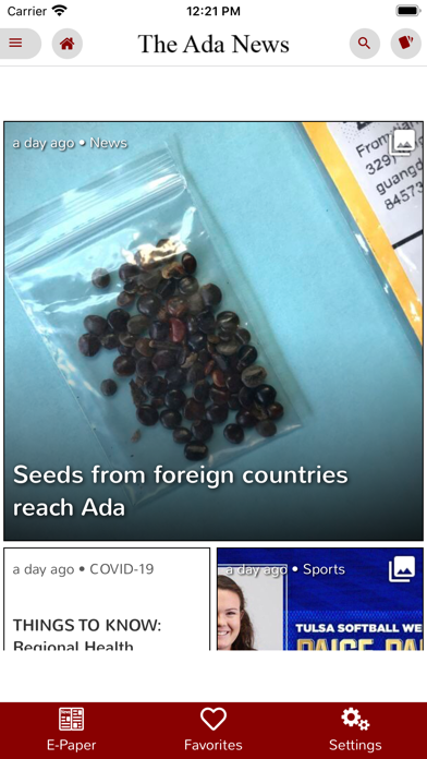 The Ada News screenshot 2