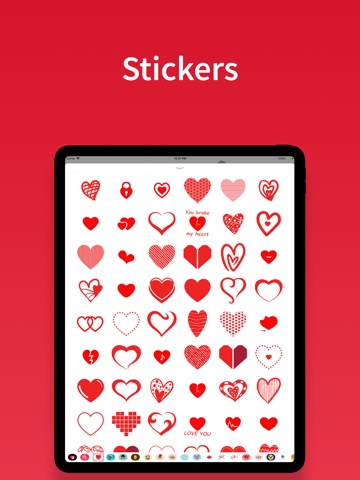 Hearts - Stickers & emojiのおすすめ画像1