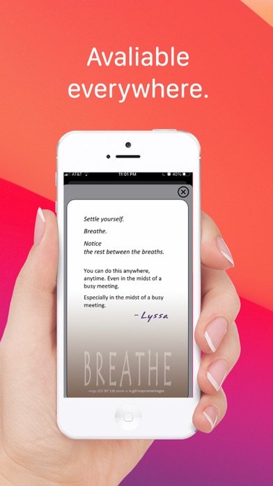 InspireMe! Cards iPhone screenshot 2 - Business app