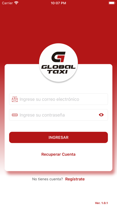 Global Taxi Perú Screenshot