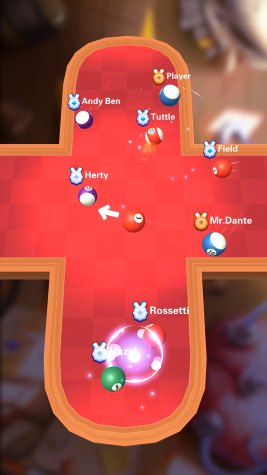 #9. Push Pool Ball (iOS) 由: Game Biz