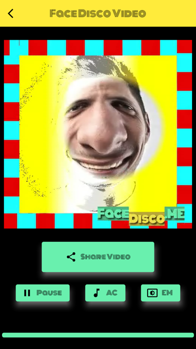 Face Disco :Selfie+Music=Wombo Screenshot