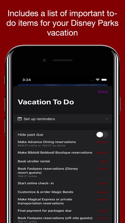 Countdown for Disney Vacation screenshot-5