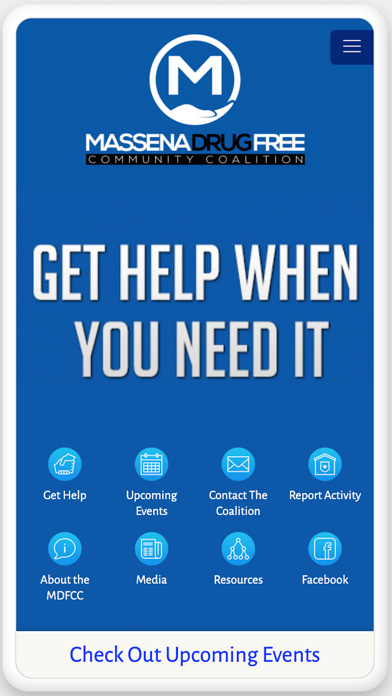 Screenshot #1 pour Massena Drug Free Coalition