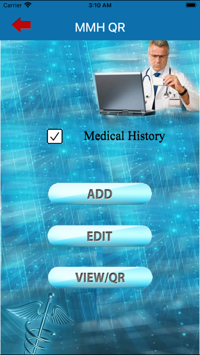 My Medical History - QR Screenshot