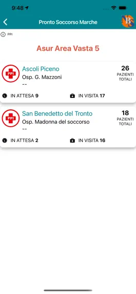 Game screenshot Pronto Soccorso Marche apk