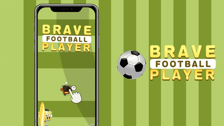 Brave football player