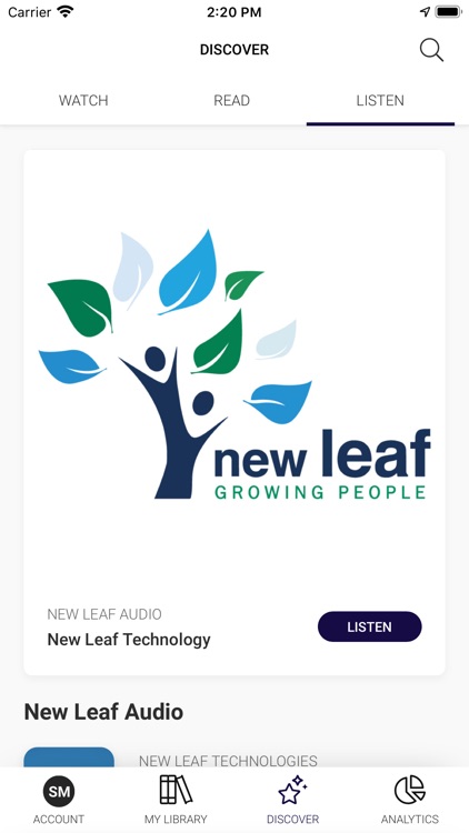 New Leaf Technologies